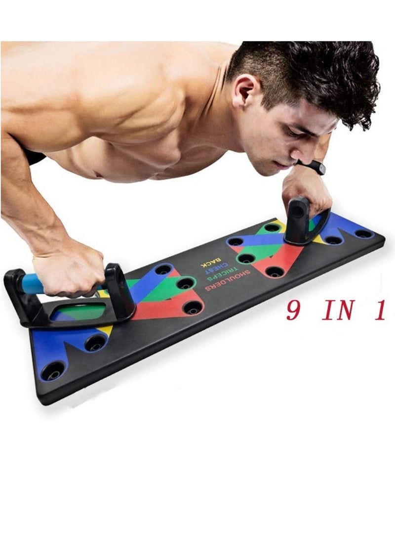 Generic 9 In 1 Multi-Function Push Up Training Board For Home Workouts  - Image 3