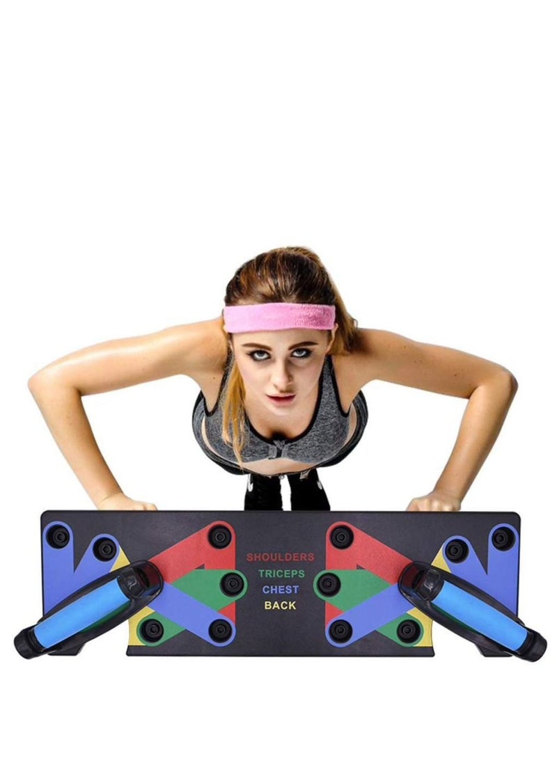 Generic 9 In 1 Multi-Function Push Up Training Board For Home Workouts  - Image 2