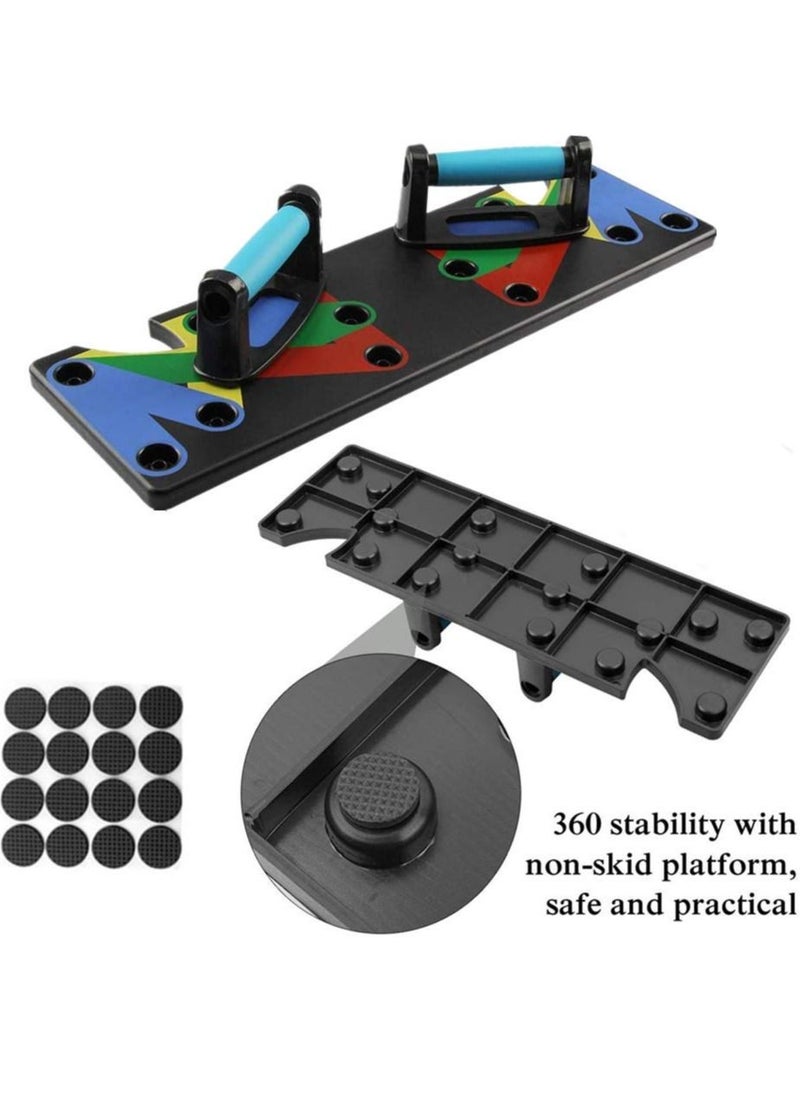 Generic - 9 In 1 Multi-Function Push Up Training Board For Home Workouts - Image 1