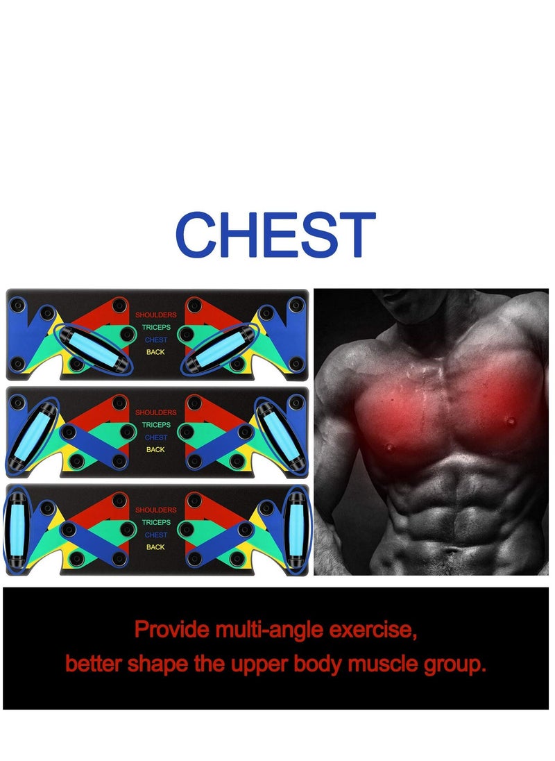 Generic - 9 In 1 Multi-Function Push Up Training Board For Home Workouts - Image 1