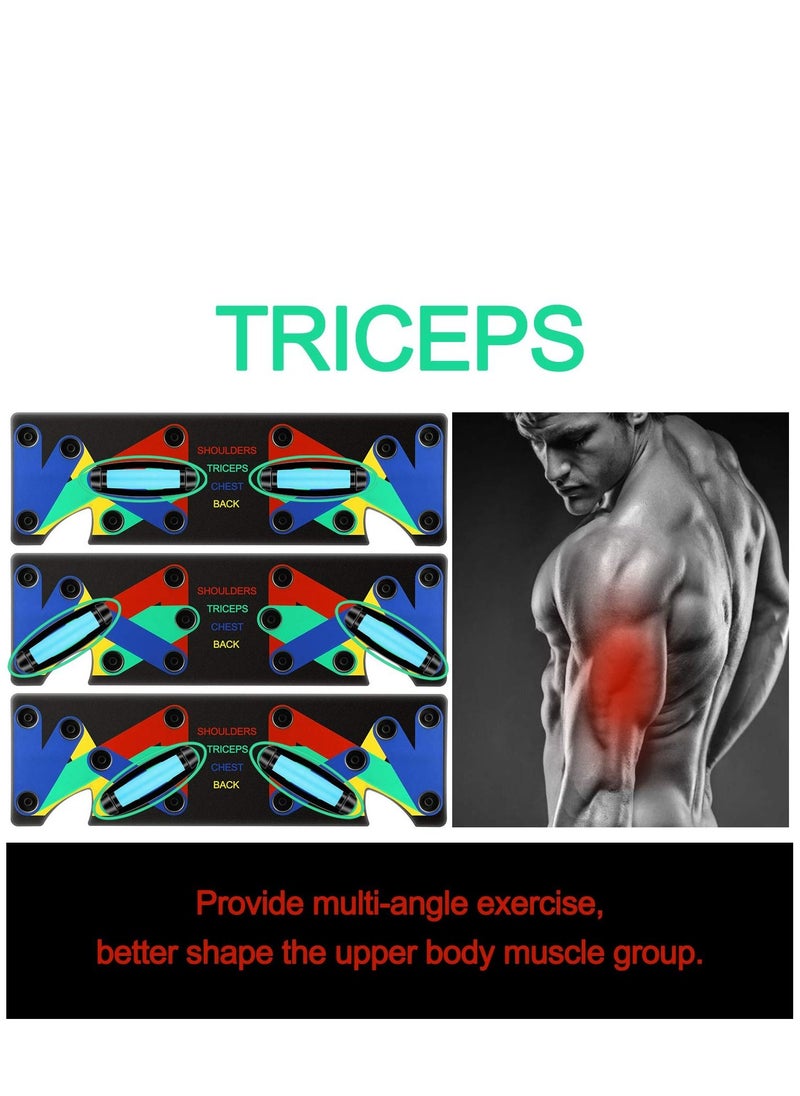 Generic - 9 In 1 Multi-Function Push Up Training Board For Home Workouts - Image 1