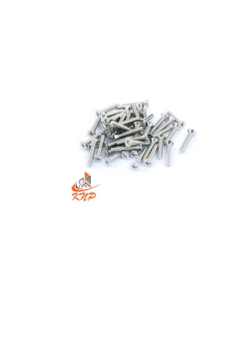 KNP Countersunk Machine Screws - Pack of 200 (M4 x 12mm) - Image 2