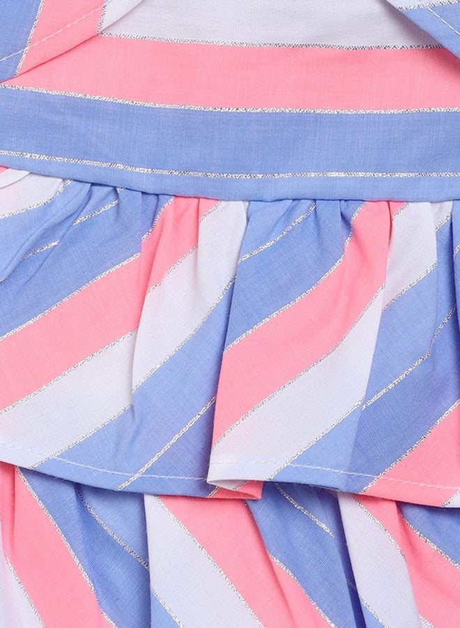 Nautinati Infant Girls Printed Top and Shorts Set | Cotton Blend |Age 0 -3 Years - Image 4