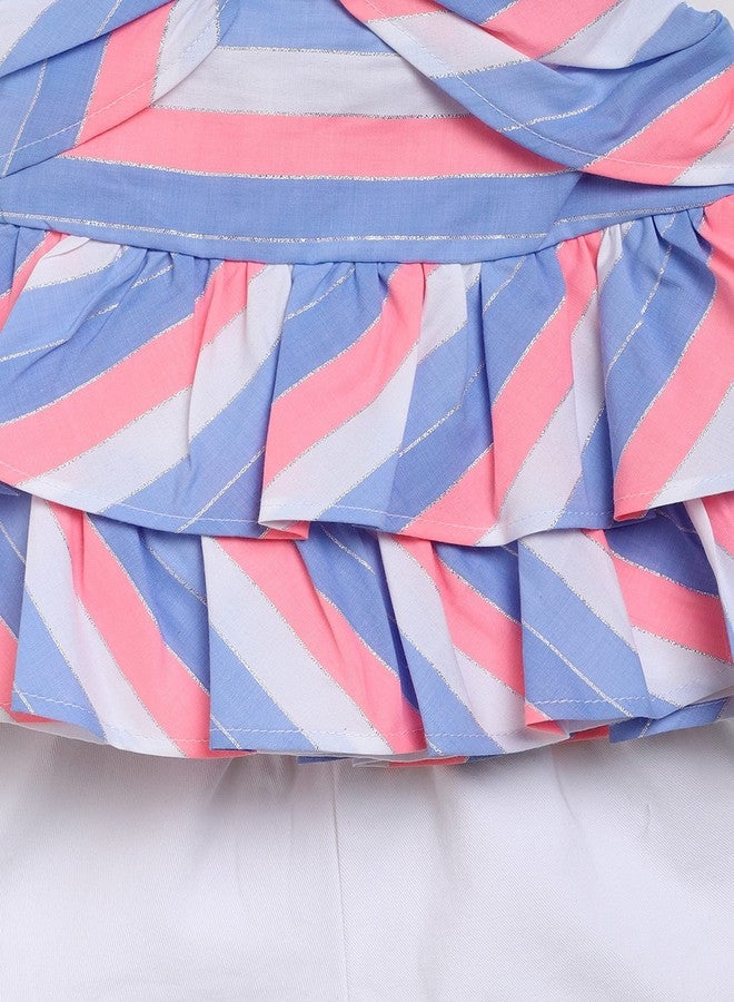 Nautinati Infant Girls Printed Top and Shorts Set | Cotton Blend |Age 0 -3 Years - Image 5