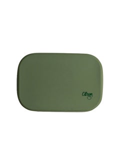 Citron Mini Stainless Steel Snackbox With 1 Compartment For Kids, Leak Proof And Bpa Free - Green  - Image 1
