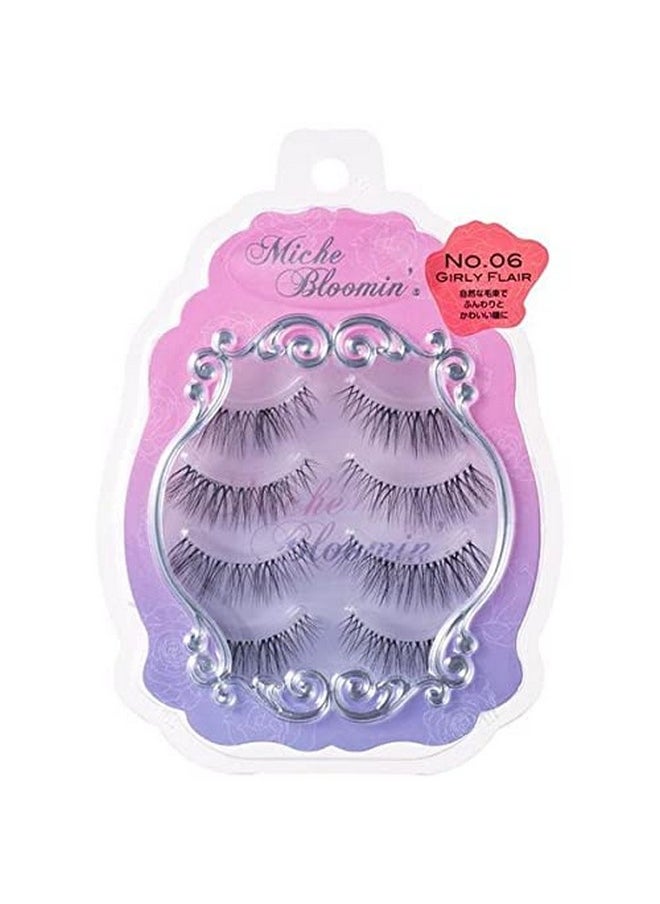 Miche Bloomin 3D Eyelashes No. 06 Girly Flair 4 Pairs, 4 Pair (Pack Of 1)  - Image 2