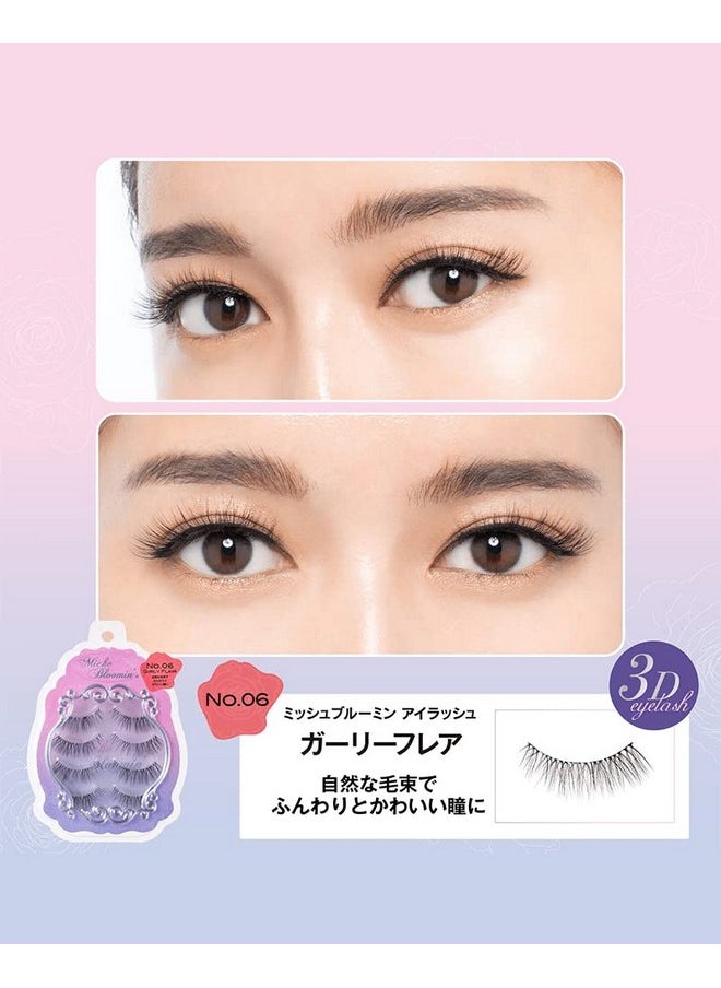 Miche Bloomin 3D Eyelashes No. 06 Girly Flair 4 Pairs, 4 Pair (Pack Of 1)  - Image 4