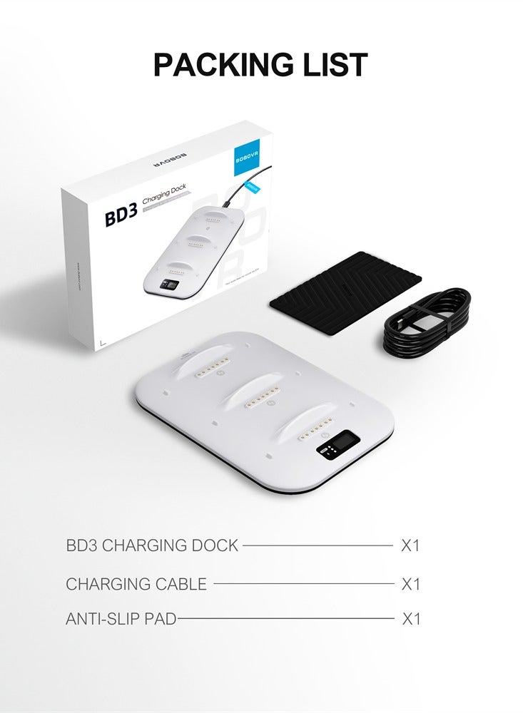 بوبوفر محطة الشحن BOBOVR BD3 مصممة خصيصًا لبطارية B100 - Image 2