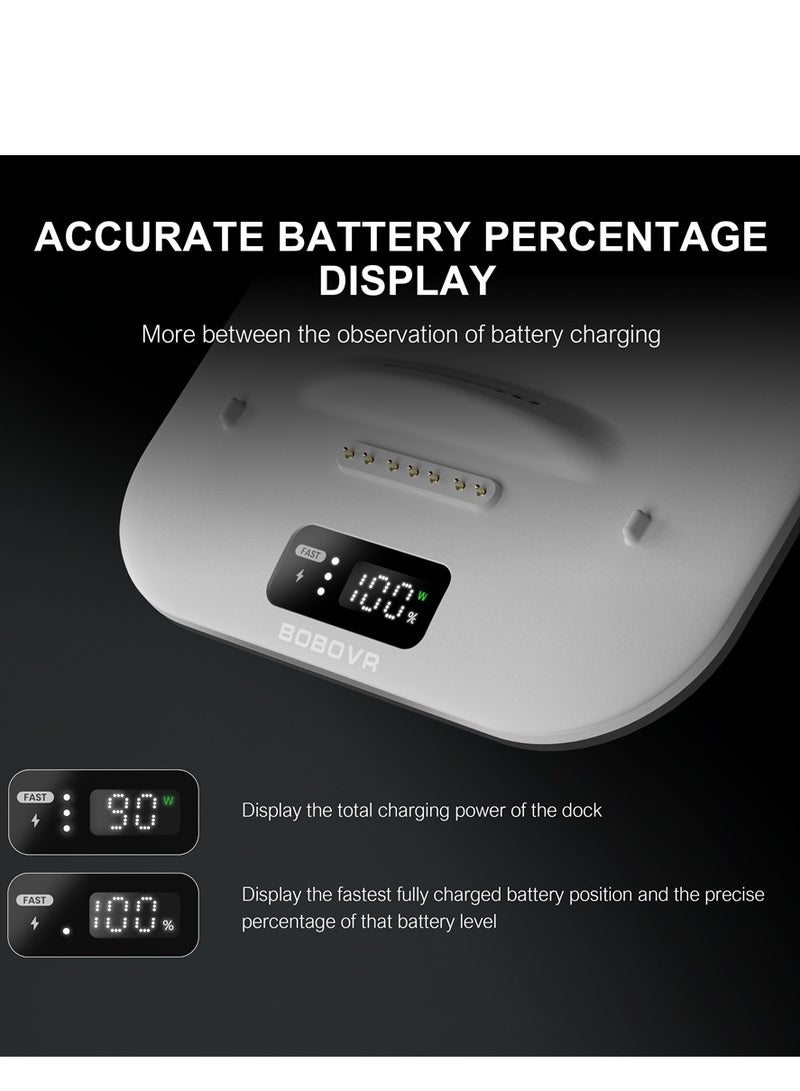 بوبوفر محطة الشحن BOBOVR BD3 مصممة خصيصًا لبطارية B100 - Image 5