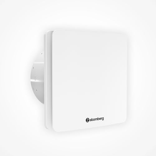 atomberg Studio Exhaust Fan 150mm (6 Inches) | BLDC Motor | 6.8W| Low Noise | 2000 RPM| Ideal for Bathroom,Kitchen | Easy to Clean | Installation-Round Cut (153mm) | 2 Years Warranty | (Gloss White) - Image 1