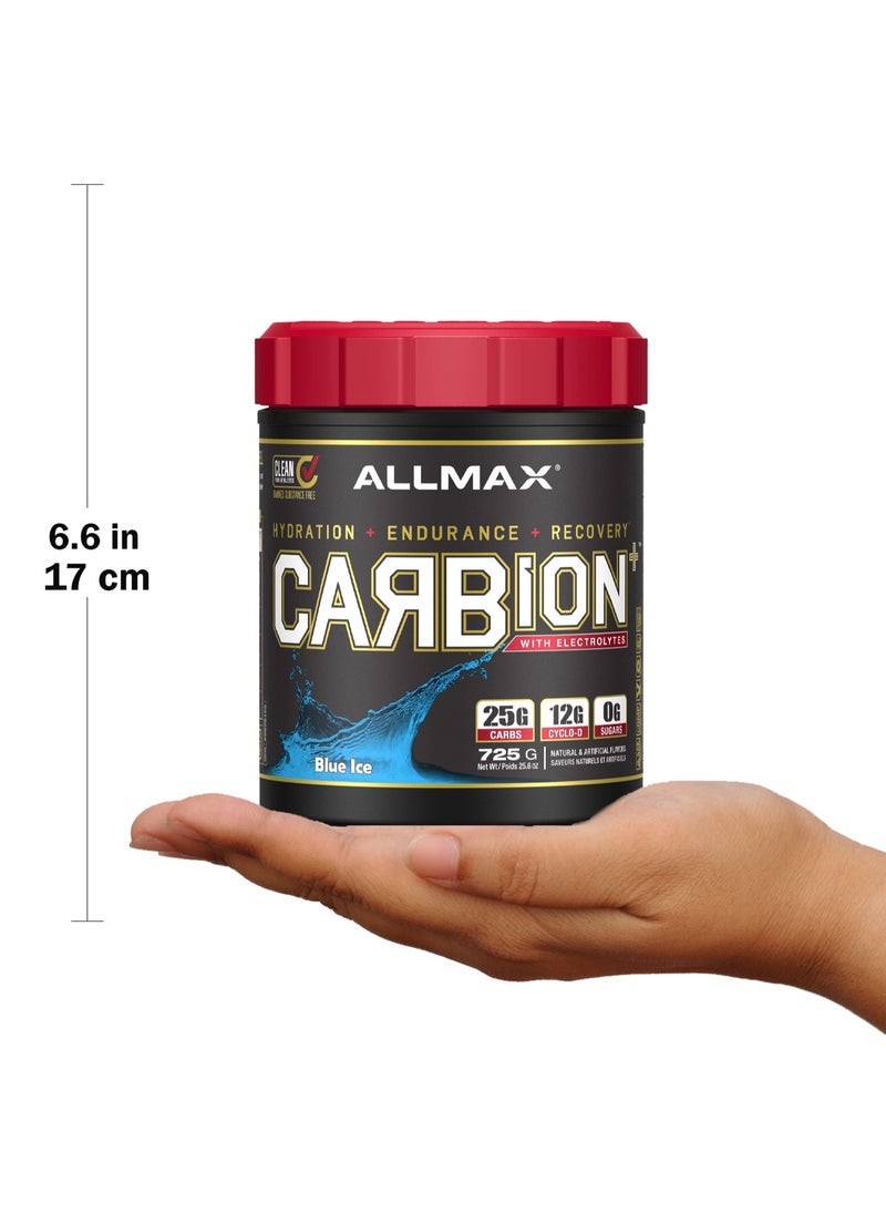 CARBION+ With Electrolytes - Blue Ice - (725 g)