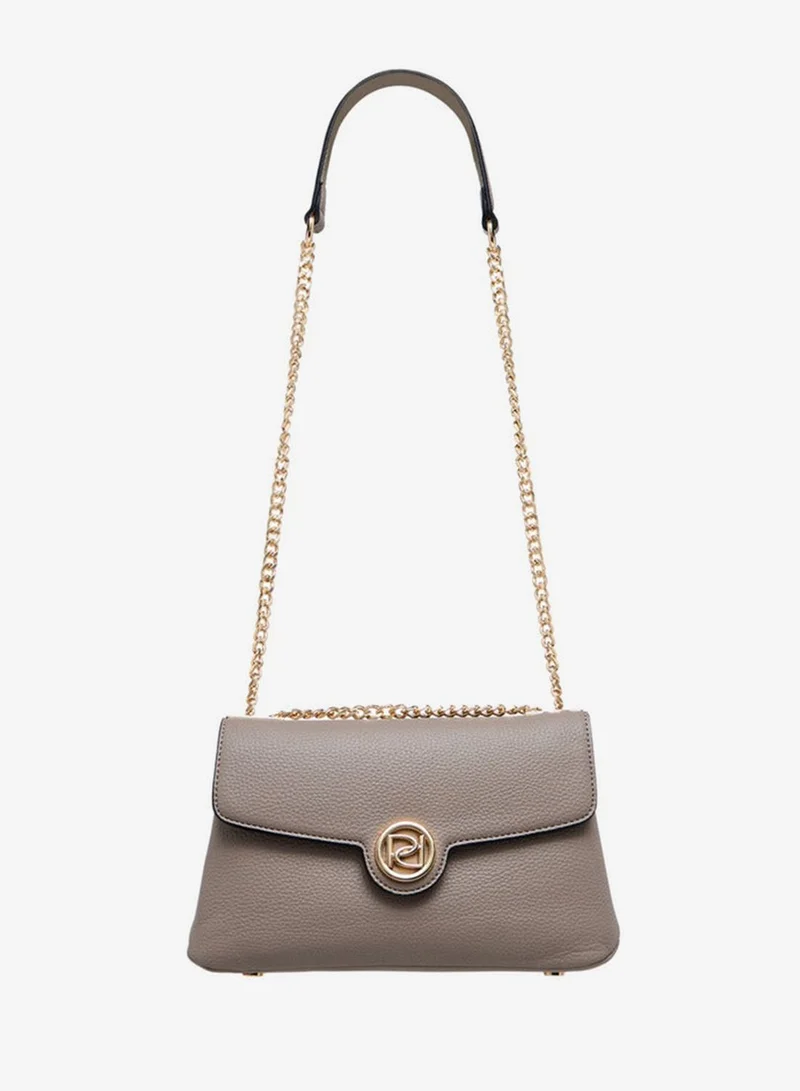 Paprika GREY Textured Crossbody Bag with Chain Strap for Women | Best Price UAE