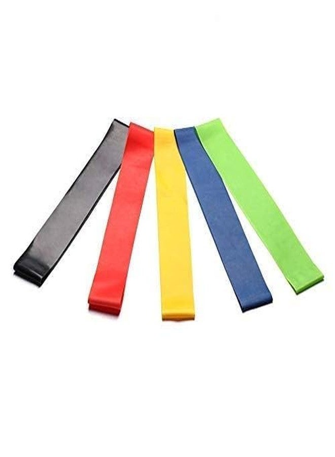 JAY EMPIRE 5 Pcs Professional Resistance Bands Resistance Loop Exercise Bands/Latex-Free, Elastic Band/Work Out Bands/Women or Men/Exercise Bands Set/Physical Therapy/Yoga/Pilates(Multicolour) - Image 5