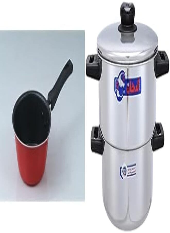 TRUEVAL Truval conic casserole 16 + Eldahan steam pot (2) pcs with (bakelite handle) 24 