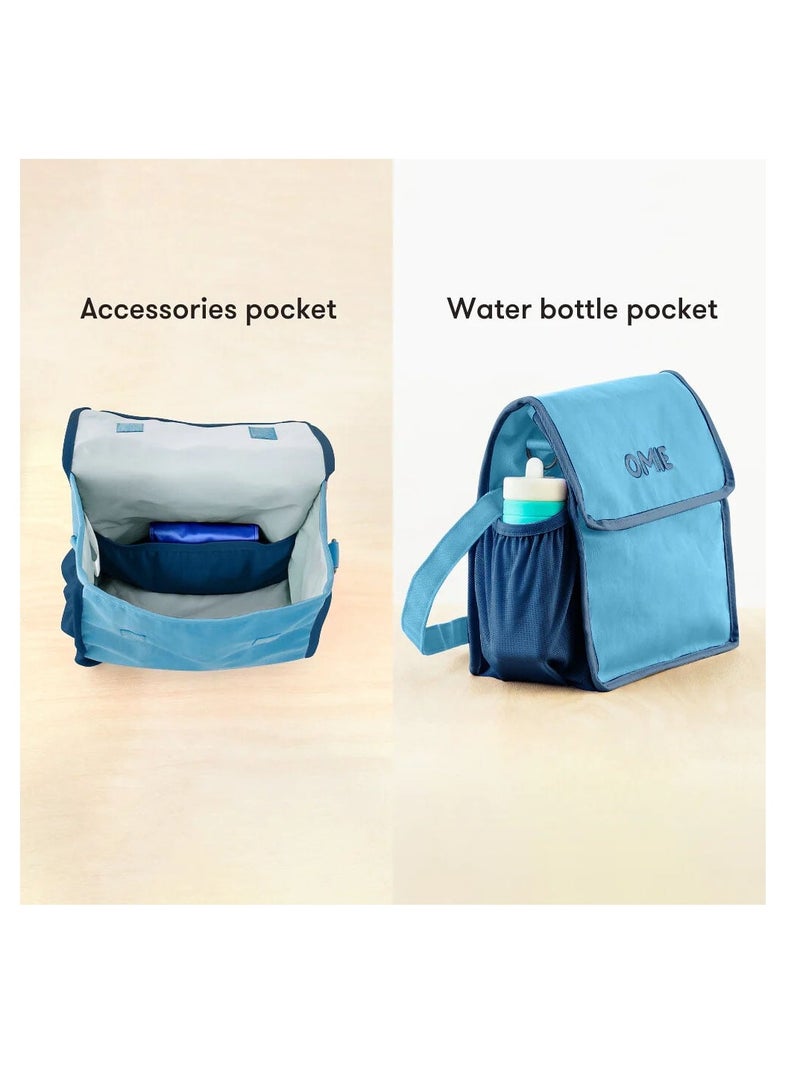 أومي OmieLife OmieTote Lunch Bag-Blue - Image 2