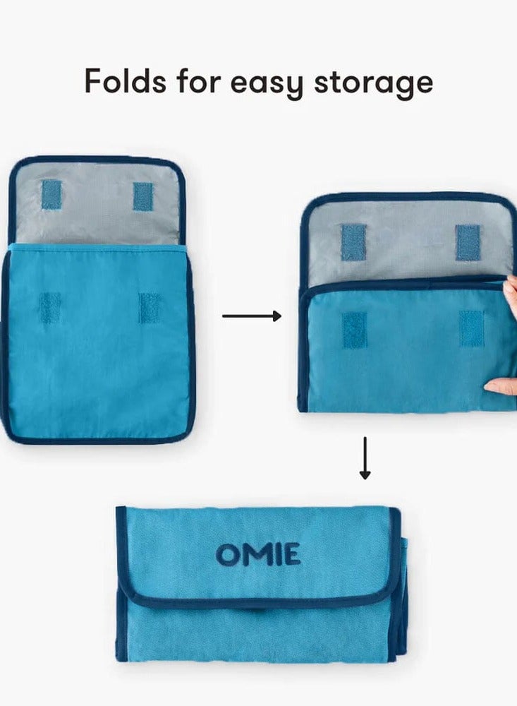 أومي OmieLife OmieTote Lunch Bag-Blue - Image 4