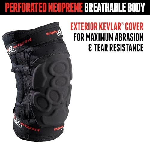 Triple Eight ExoSkin Knee Pads – Lightweight, Abrasion-Resistant Knee Protection for Mountain Biking, BMX, and Skateboarding - Image 4