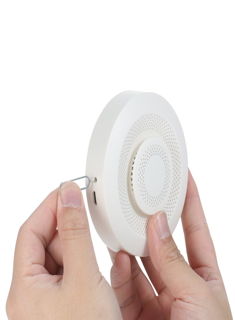 تويا جهاز مراقبة جودة الهواء الذكي Zigbee وجهاز اختبار جودة الهواء الداخلي مع تطبيق إنذار ومسجل بيانات لاختبار الفورمالديهايد والمركبات العضوية المتطايرة وثاني أكسيد الكربون ودرجة الحرارة والرطوبة - Image 5