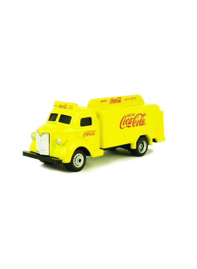 Motor city classics | Coca-Cola 1947 Bottle Truck (Yellow) | 1:87 Scale Model Diecast Collectible | 439954