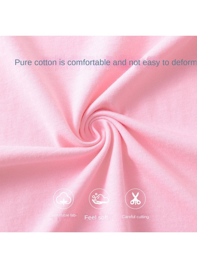 Noble bird Cotton】girls Short Sleeve T-shirt, Thin And Breathable Sportswear, Half Sleeve Top For Big Kids - Image 3