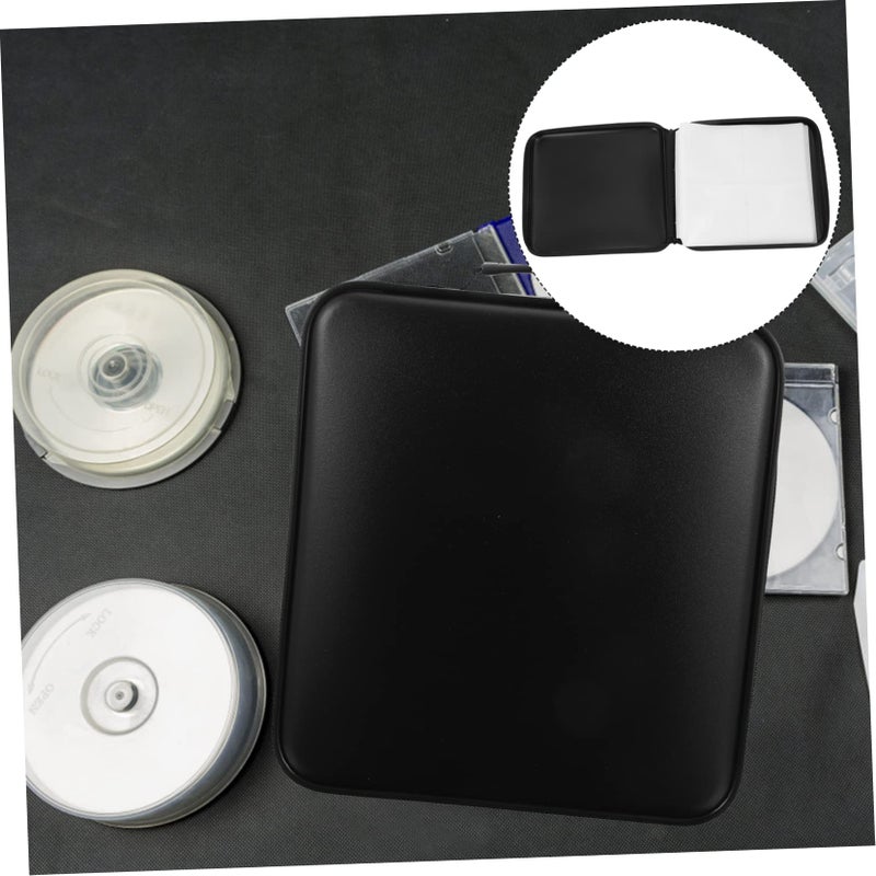 Large Capacity CD DVD Storage Case Heavy Duty Travel Organizer Pouch Black - Image 3