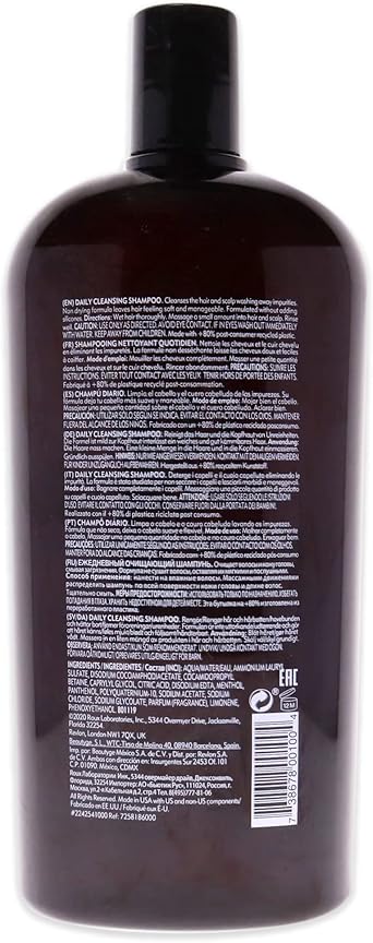 American Crew Daily Shampoo 1000 ml - Image 2