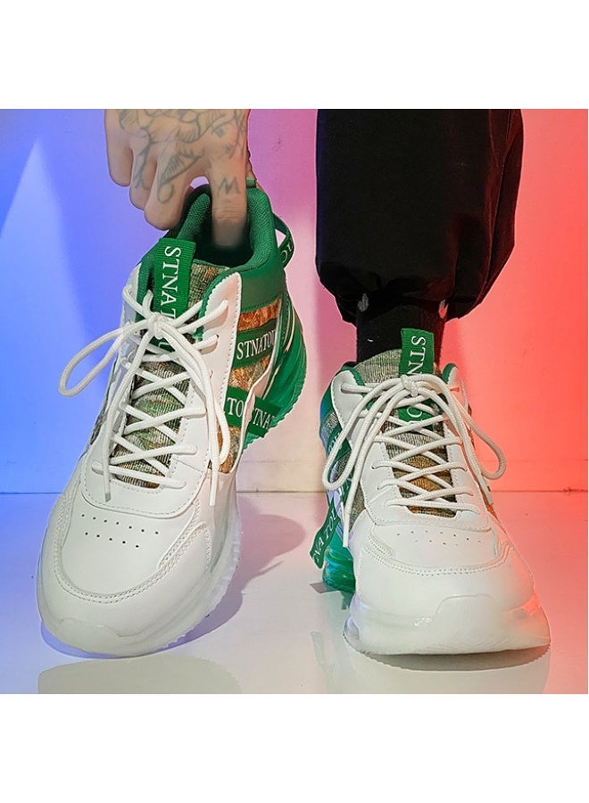 PHANTOM أحذية رجالية خفيفة الوزن وغير قابلة للانزلاق عصرية عالية القمة، أحذية رياضية عصرية للاستخدام الخارجي - Image 2