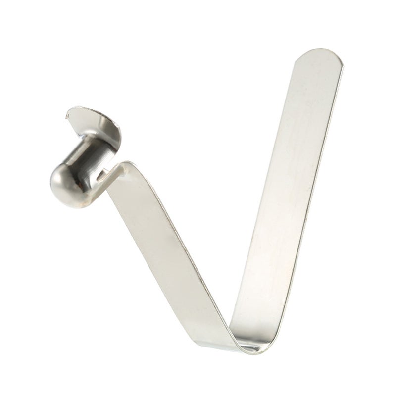 6pcs Kayak Paddle Spring Clips Tent Pole Clips Push Button Spring Snap Clip Locking Tube Pin - Image 1