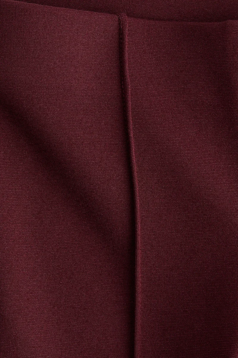 H&M Flared Ponte di Roma leggings