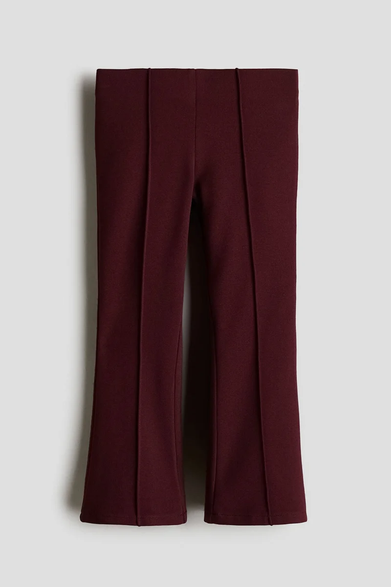 H&M Flared Ponte di Roma leggings