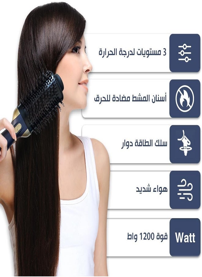 sokany - Hair dryer Hot Air Comb SK-904A Multi Functional and Versatile Styling Comb - 1200W - Image 1