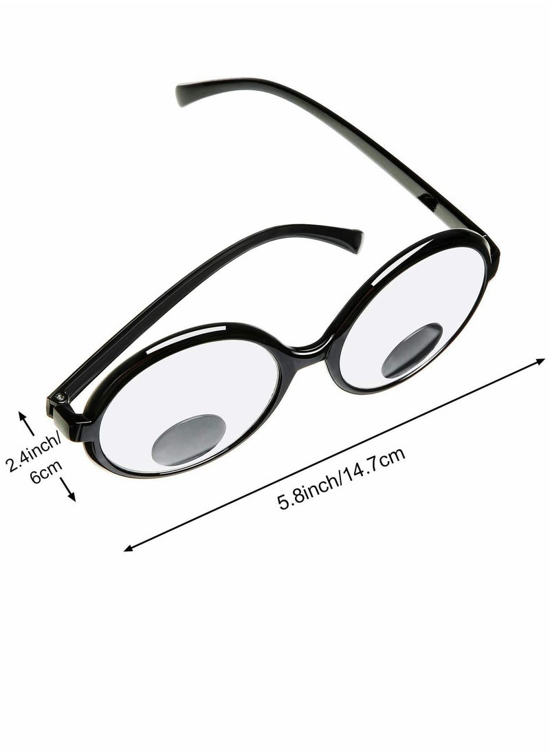 SYOSI - Eyes Glasses Funny Glasses Funny Shaking Costume Eyes Glass Novelty Shades Funny Eyewear Funny Accessories for Party Favor Men Kids 3 Pieces - Image 1