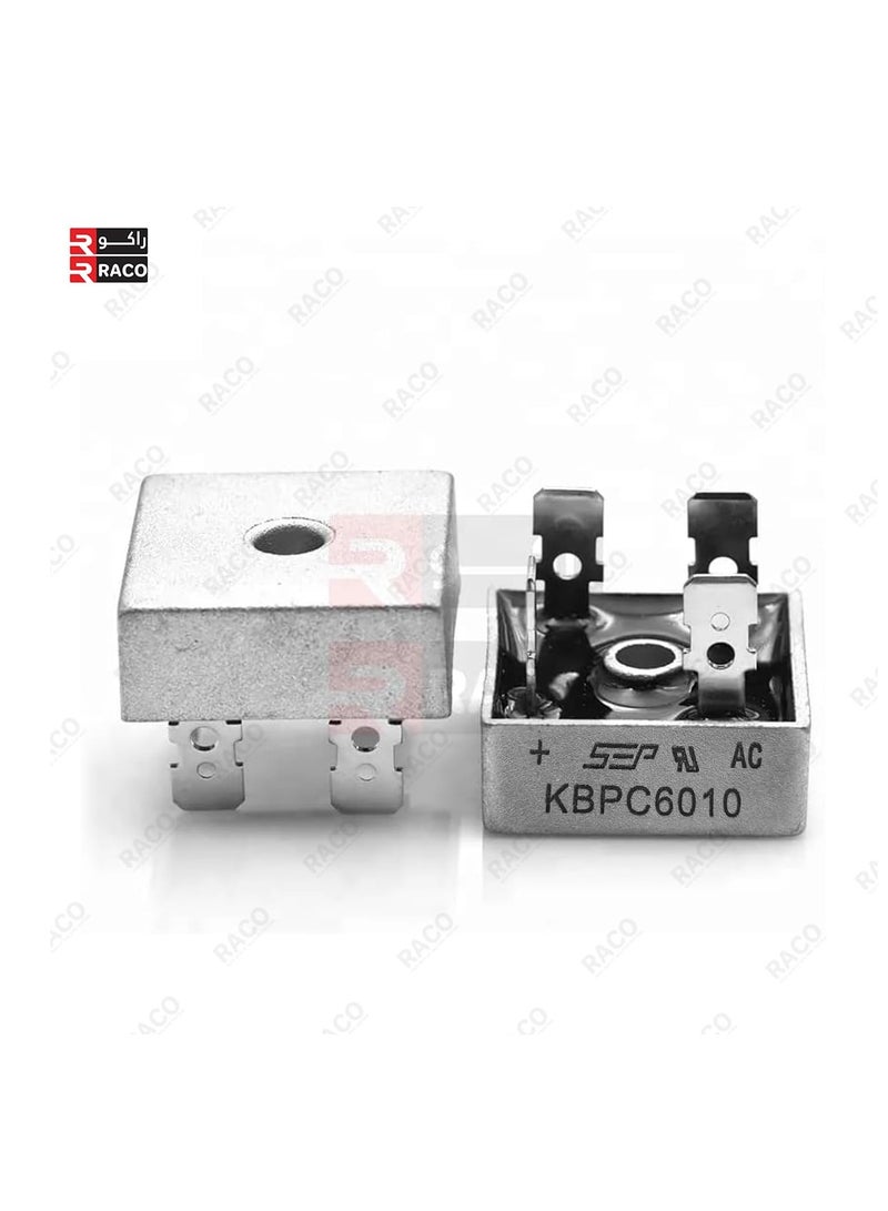 RACO KBPC6010 Diode Bridge Rectifier Diode 60A 1000V KBPC 6010 Power Rectifier Diode Electronic Components Pack of 2 - Image 3