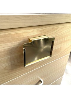 Top label Clip Label Holdersgold Bin Clips For Kitchen Pantry Organization10 Pcs Clip Holders With 60 Pcs Chalkboard Stickers  - Image 3