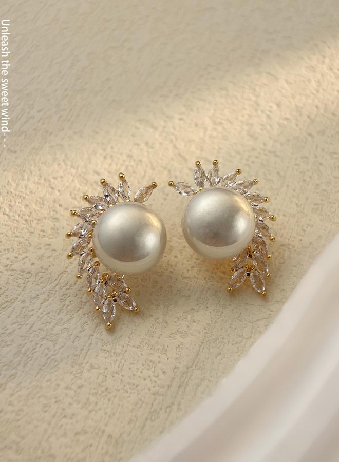 Take Two Embellished Stud Earrings - Image 1