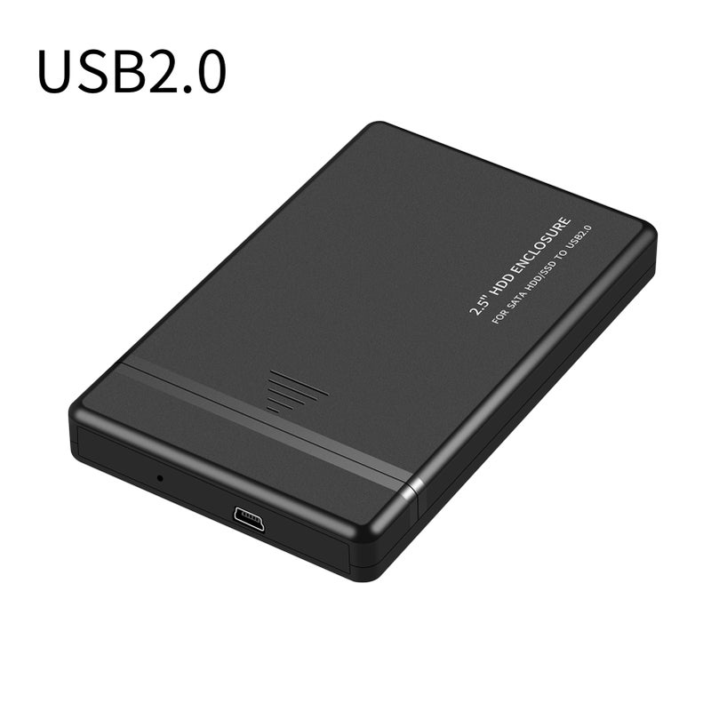 2.5'' غلاف محرك أقراص صلبة (HDD) لـ SATA HDD/SDD لـ USB2.0 قابل للربط والاستخدام غلاف محرك أقراص خارجي محمول لأجهزة اللابتوب - Image 5