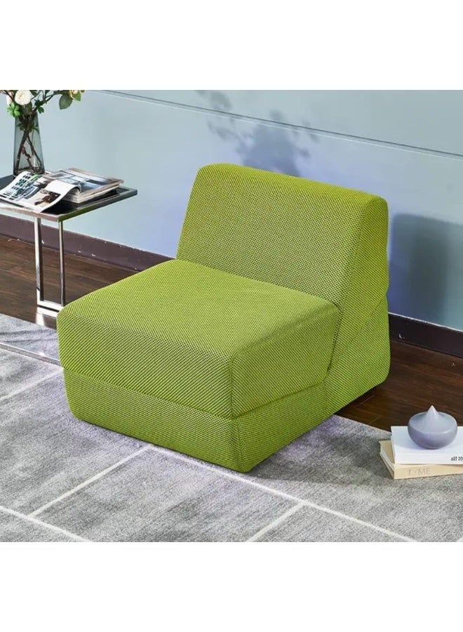 Modular Foldable Sofa in Green - Image 1