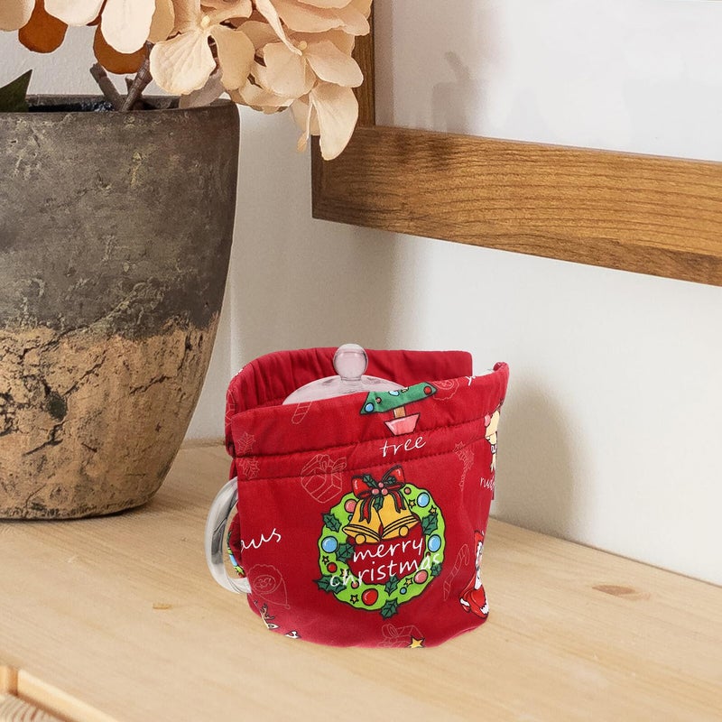 Insulated Round Kettle Cover Anti Scald Dustproof Warmer Cloth 31 Size - Image 5