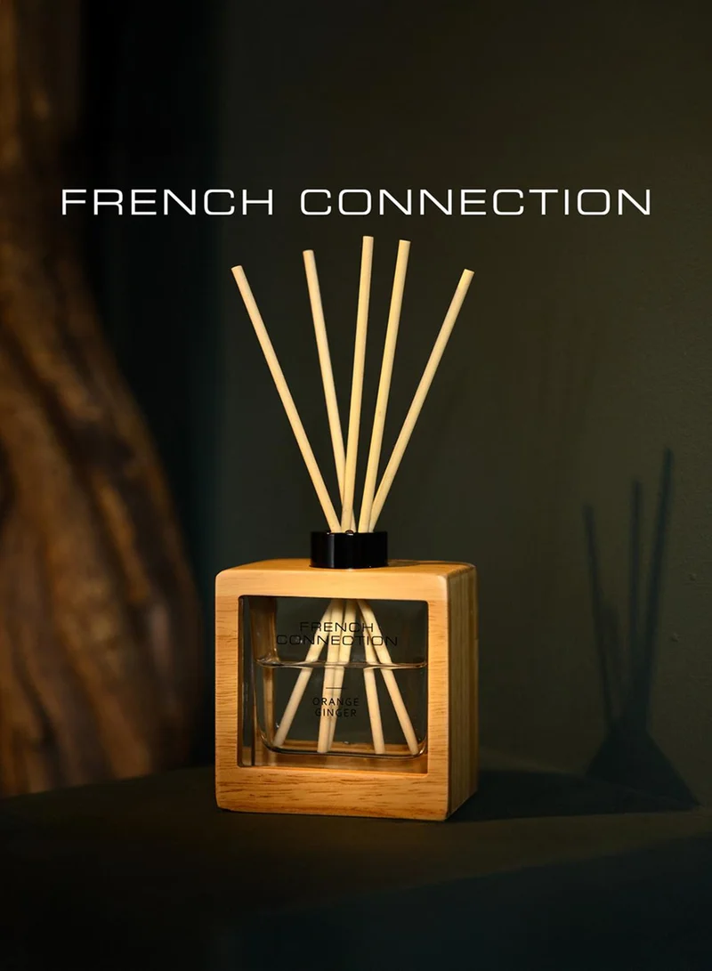 فرنش كونكشن موزع روائح طبيعي بخشب البرتقال والزنجبيل  مل