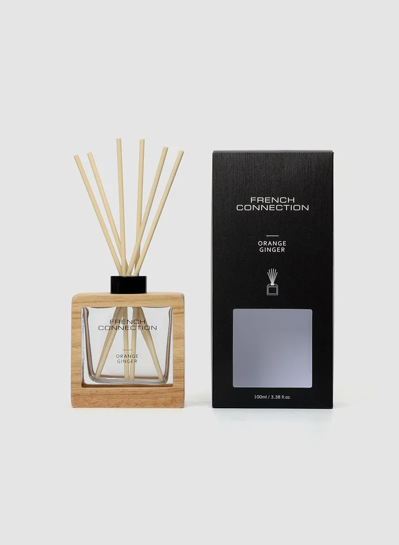 فرنش كونكشن موزع روائح طبيعي بخشب البرتقال والزنجبيل  مل