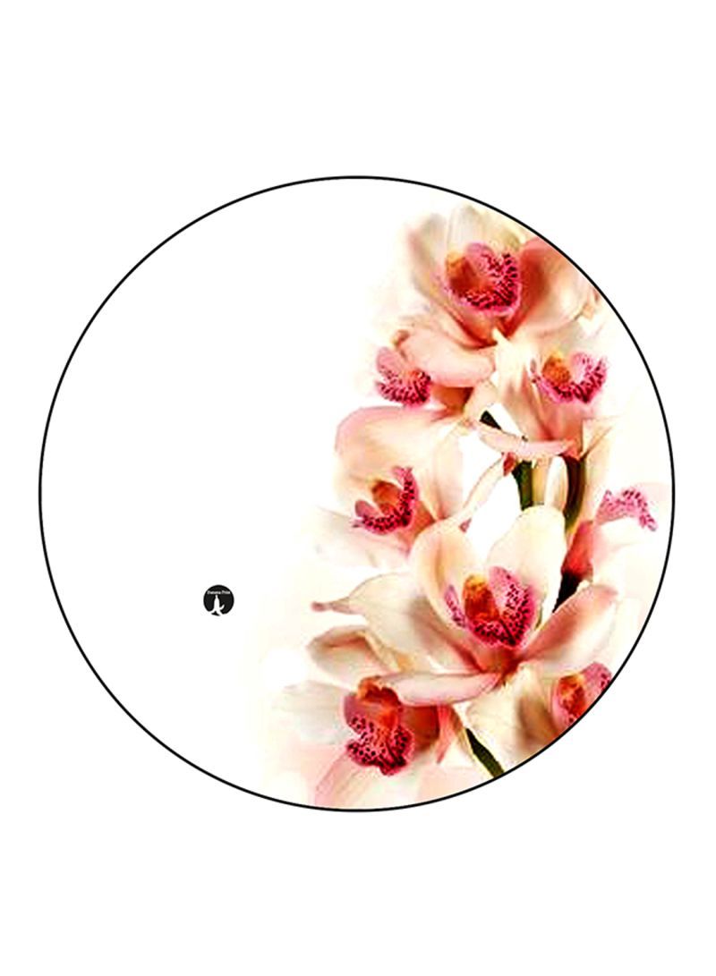 RKN Flowers Printed Fridge Magnet Round  Multicolour - Image 2