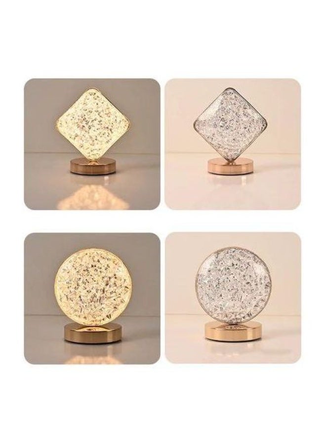 مصباح اللمس الكريستالي يعمل بشحن USB - Image 2