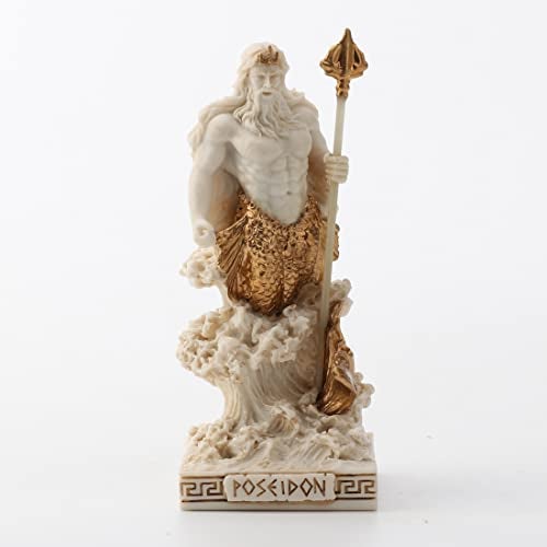 Veronese Design Poseidon God of The Sea Miniature Figurine - Image 1