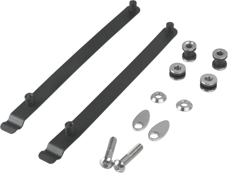 SWESGI Steel Detach Sissy Bar Rack Docking Hardware Kit for Harley Dyna Models (2006-2017) - Image 1