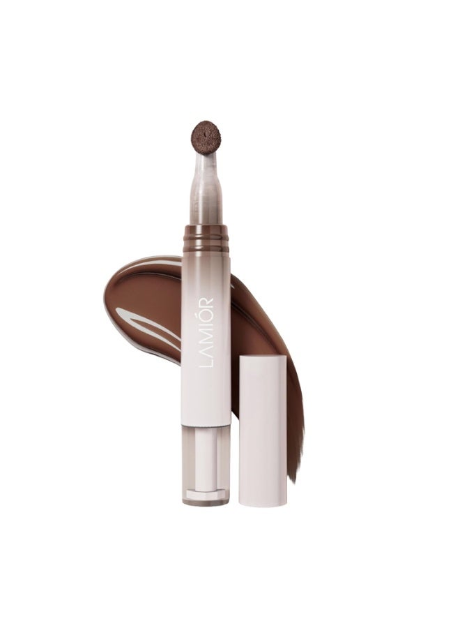LAMIOR Hydrating Lip Gloss Stain, 2-in-1 Ultra Glossy Shine & Long-Lasting | Lip Tint, Non-Sticky Lightweight High Pigment, Peptide, Astaxanthin & Kakadu Plum Infused, Vegan Cruelty Free(Honey Dew) - Image 1