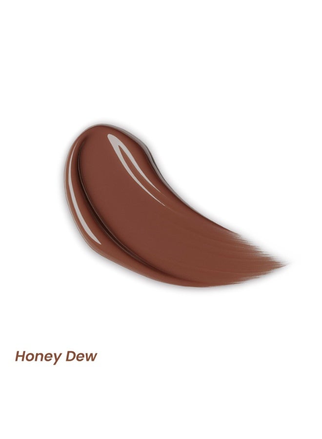 LAMIOR Hydrating Lip Gloss Stain, 2-in-1 Ultra Glossy Shine & Long-Lasting | Lip Tint, Non-Sticky Lightweight High Pigment, Peptide, Astaxanthin & Kakadu Plum Infused, Vegan Cruelty Free(Honey Dew) - Image 2