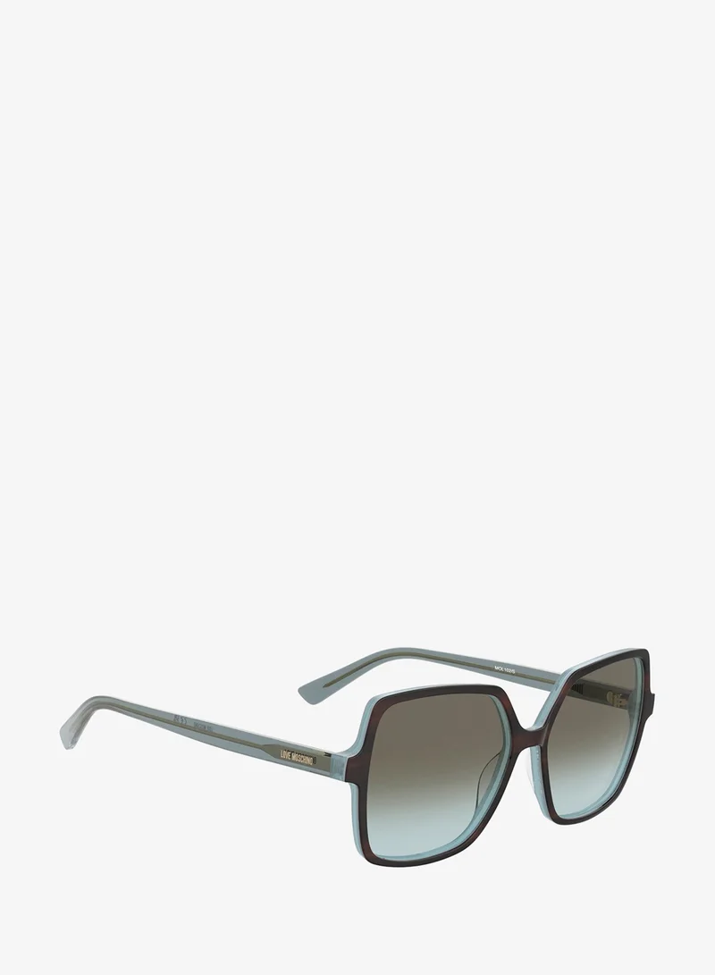 Love Moschino  MOSCHINO LOVE MOL102/S Sunglasses Gold Square  | Best Price UAE