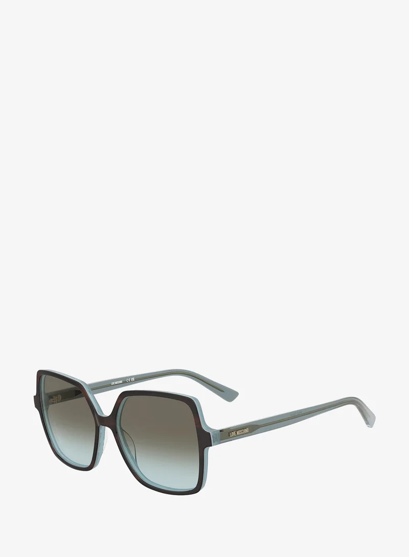 MOSCHINO LOVE MOL102/S Sunglasses Gold Square