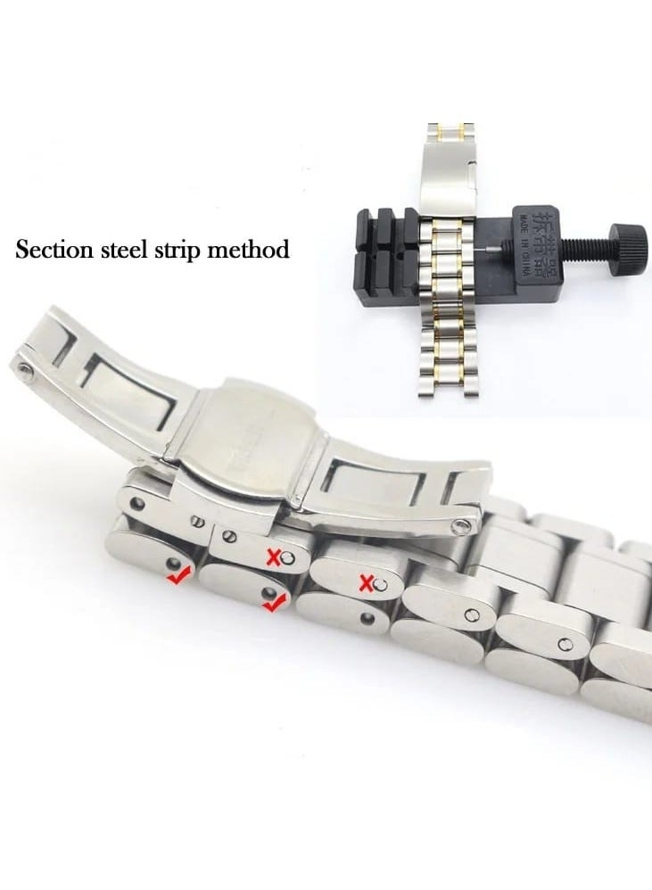 Manual Watch Band Remover Link Pin Metal Adjustor Watch chain Repairing Tool - Image 4
