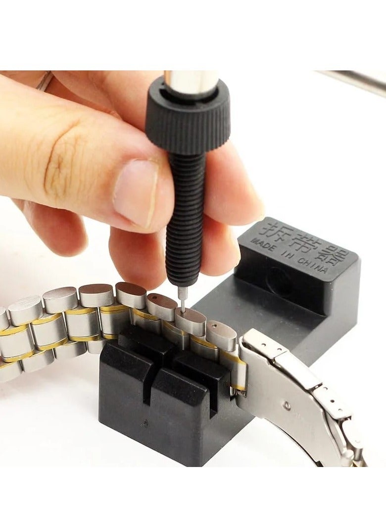Manual Watch Band Remover Link Pin Metal Adjustor Watch chain Repairing Tool - Image 2